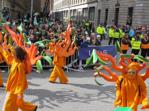 St.Patrick festival in Dublin 2011