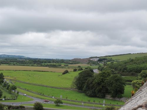 The view from the Rock of Cashel