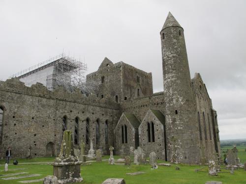 Round tower in the Rock of Cashel
