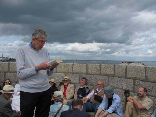 The public readings of the book Ulysses 