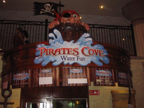 Entrance to to the Pirates Cove on Water Park 